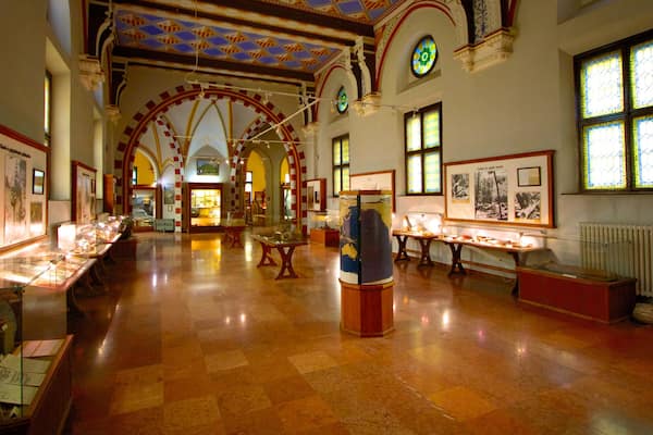 Château de Vajdahunyad montrant château ou palais et vues intérieures