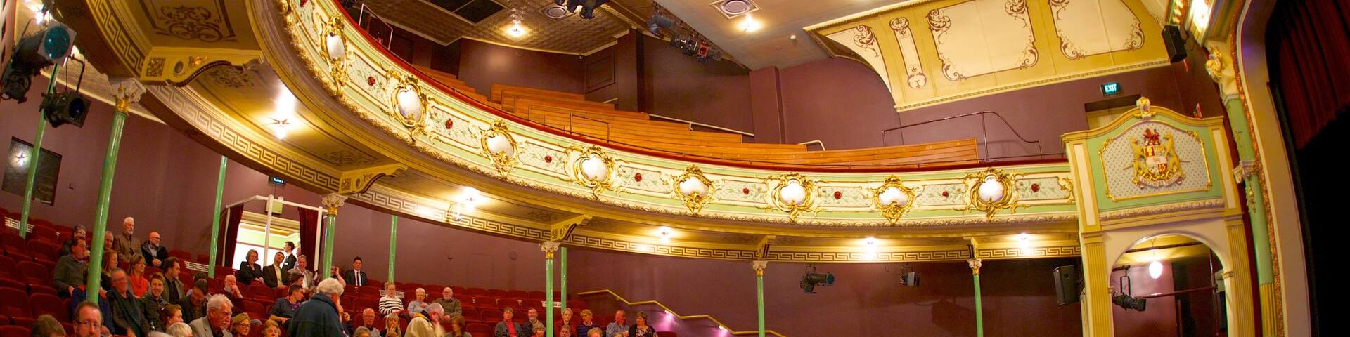 Theatre Royal showing interior views, performance art and theatre scenes