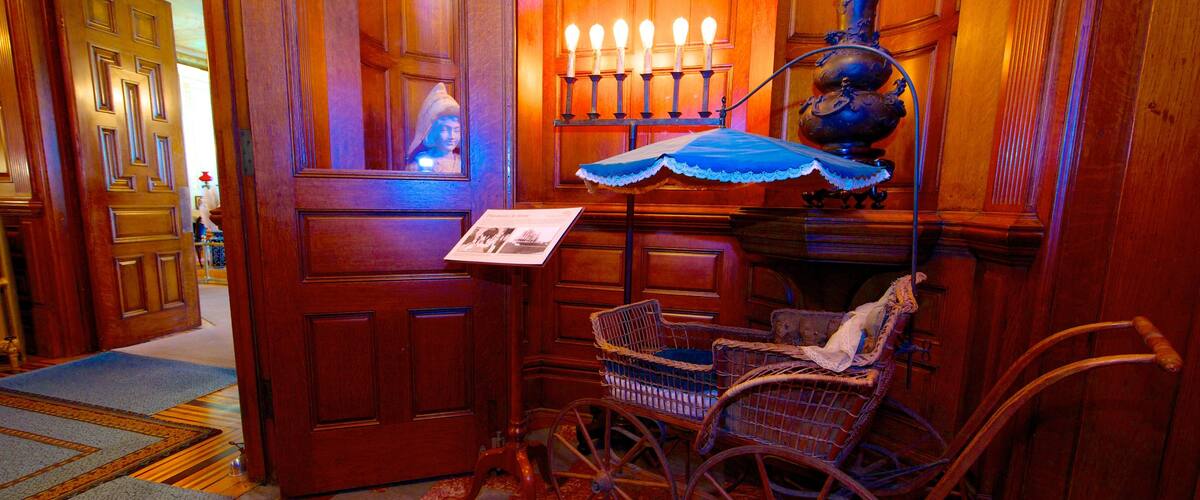 Craigdarroch Castle montrant vues intérieures