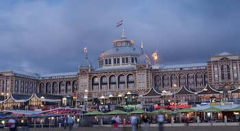 Scheveningen Beach ofreciendo arquitectura patrimonial