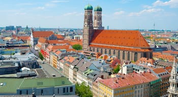 Munich City Centre featuring a city, heritage elements and landscape views