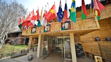 Nami Island showing signage