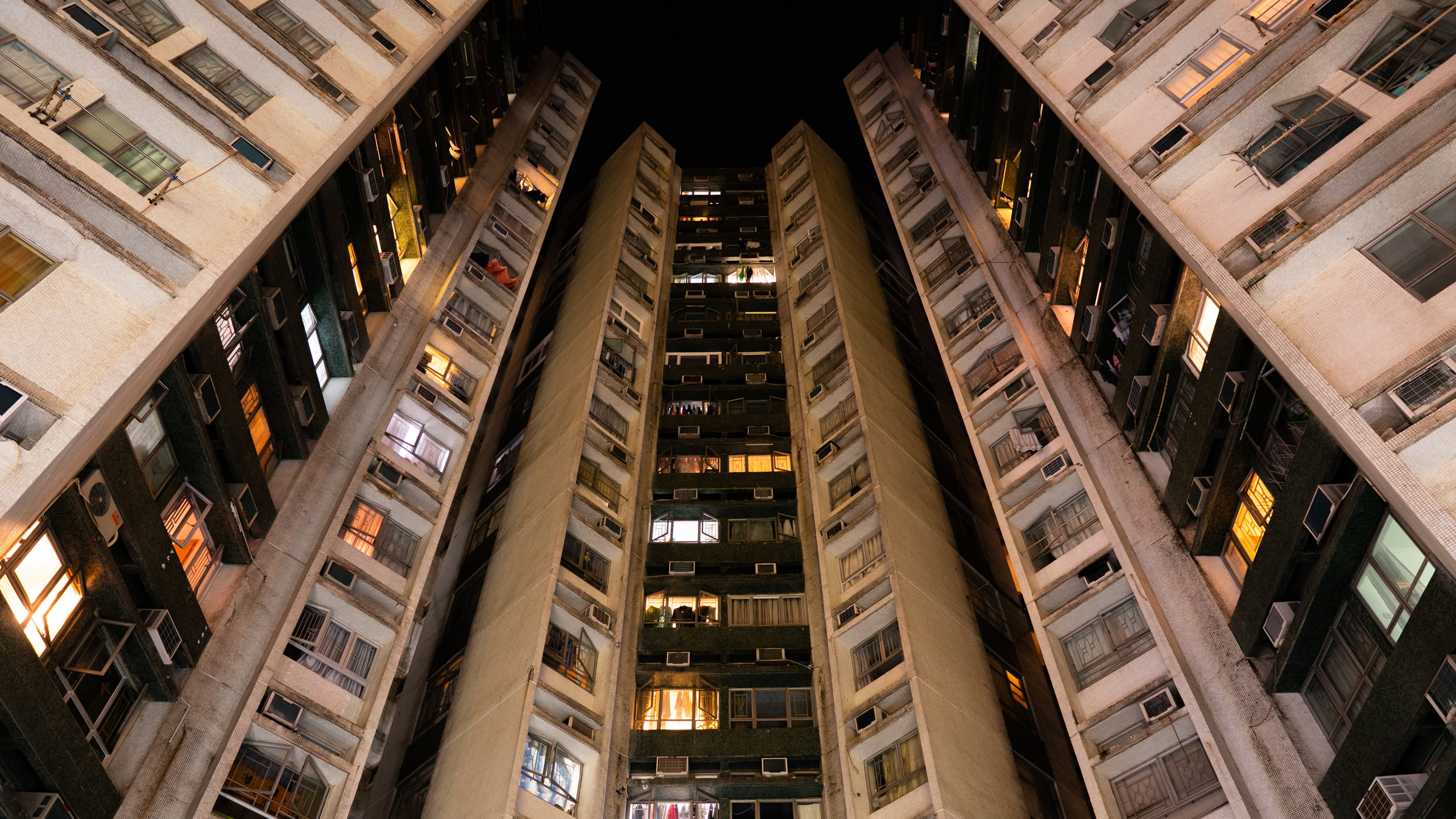 Hung Hom featuring a city and night scenes