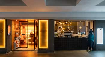 Taikoo featuring cafe scenes and interior views as well as a couple