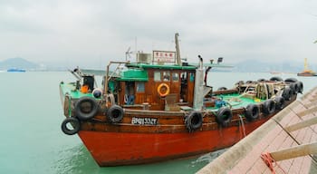 Kennedy Town showing a bay or harbor