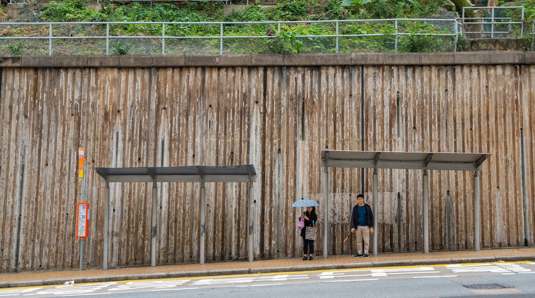 Kennedy Town which includes street scenes as well as a couple