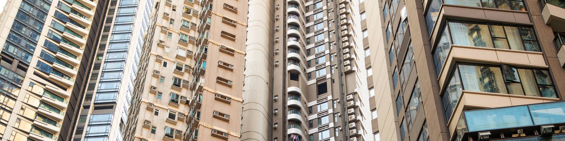 Mid-Levels featuring a city and a high rise building