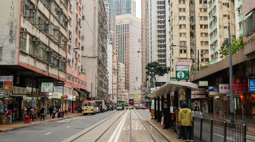 Sai Ying Pun featuring a city and street scenes