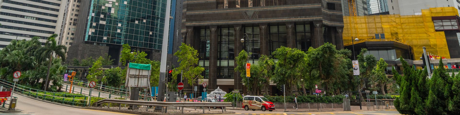Central Plaza which includes a city