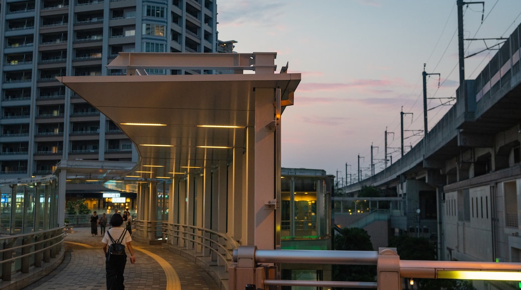 Saitama which includes a sunset and a city