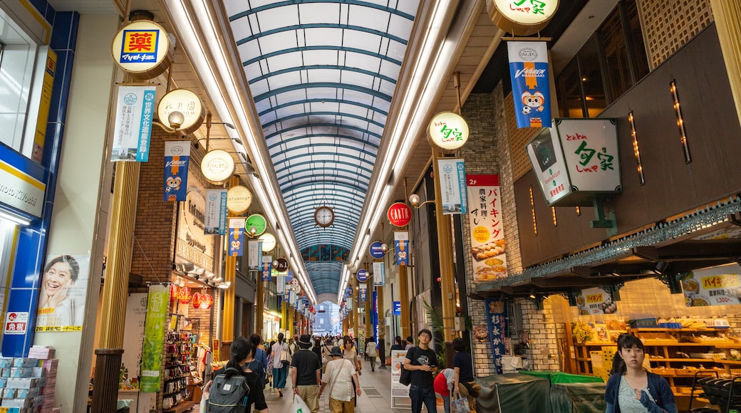 Ryukyu Islands showing interior views and shopping