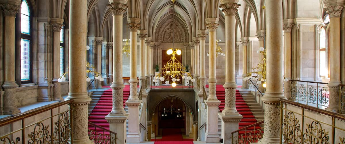 Vienna City Hall which includes heritage architecture, heritage elements and an administrative buidling