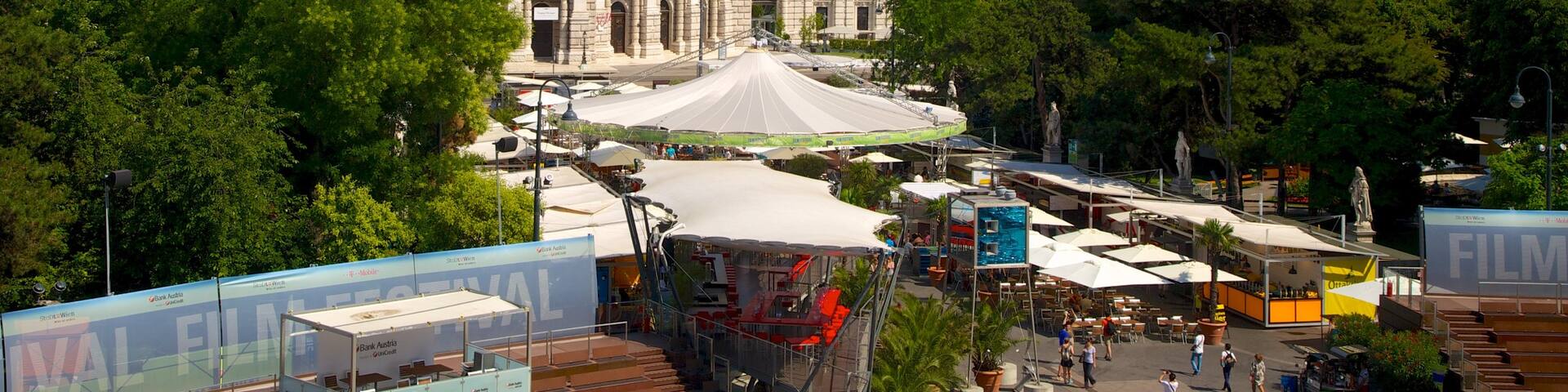 Vienna City Hall featuring heritage architecture, a city and an administrative building