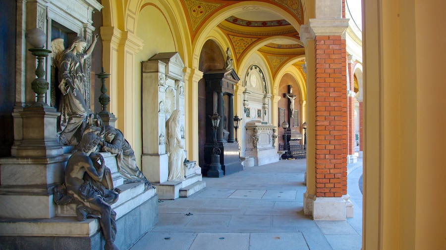 Centrale Kirkegård som viser en kirkegård, historiske bygningsværker og kulturarvsgenstande