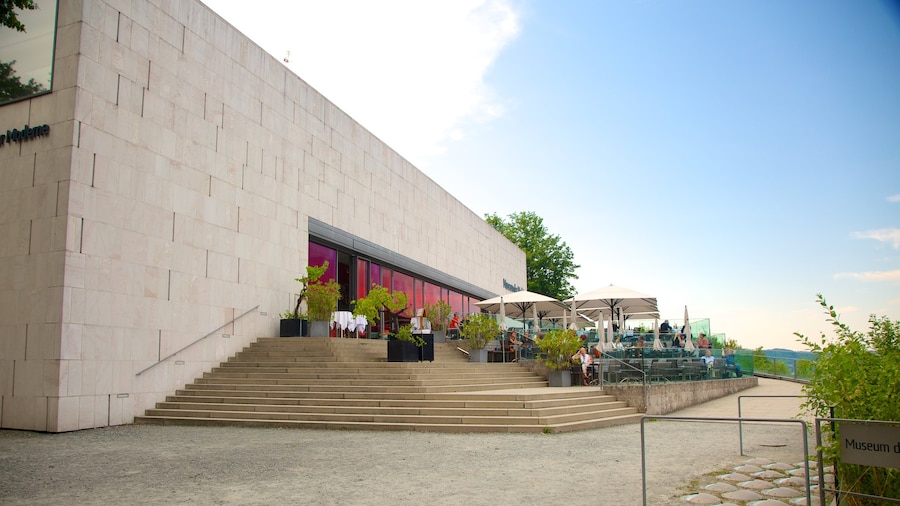 Moenchsberg Museum of Modern Art featuring modern architecture