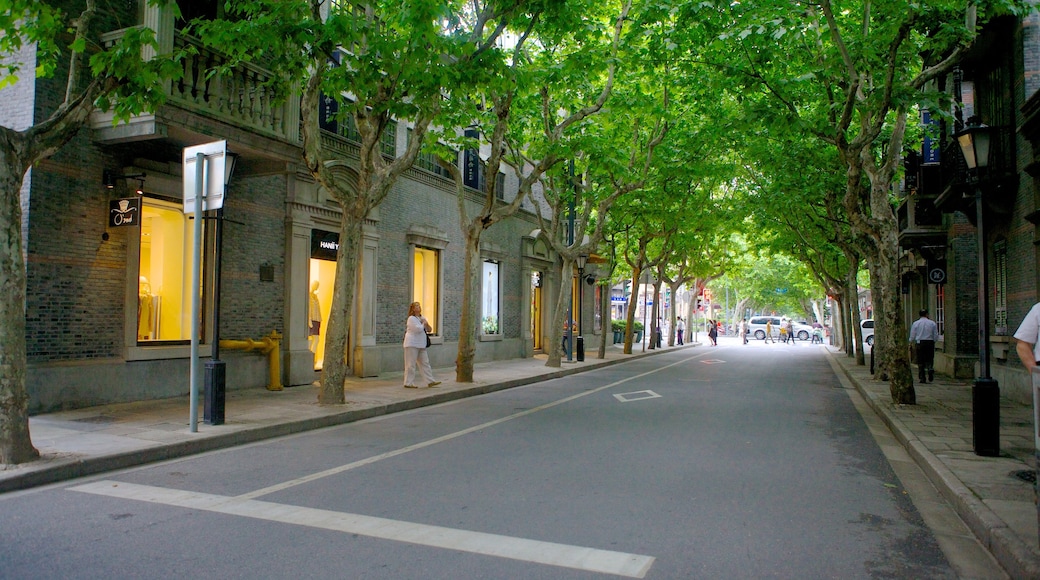 Xintiandi mostrando strade e città