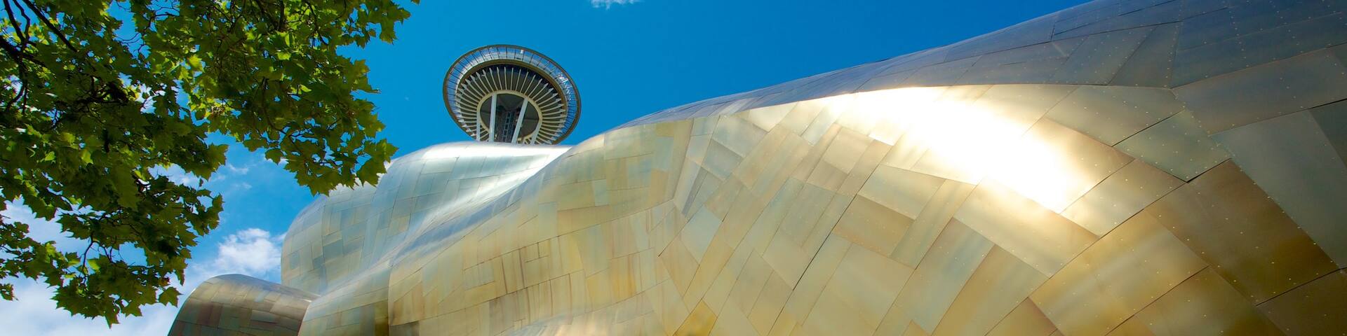 Seattle Center featuring modern architecture