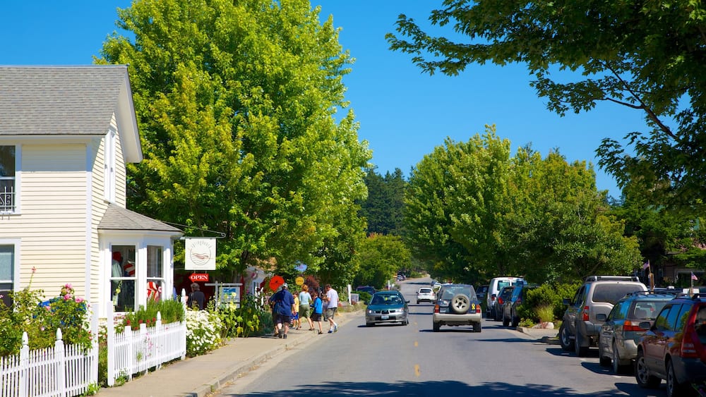 Orcas Island qui includes scènes de rue