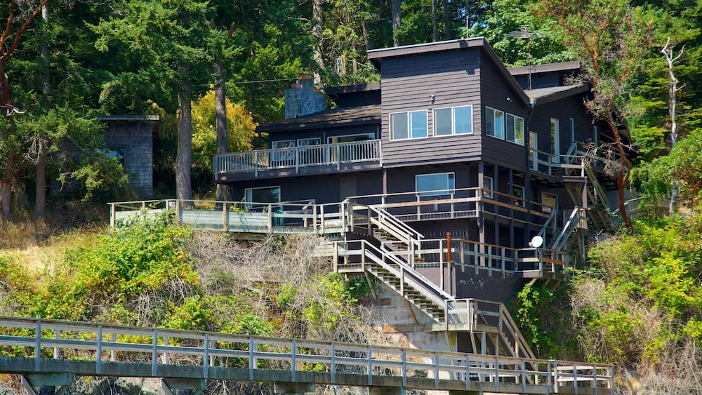 Orcas Island montrant maison