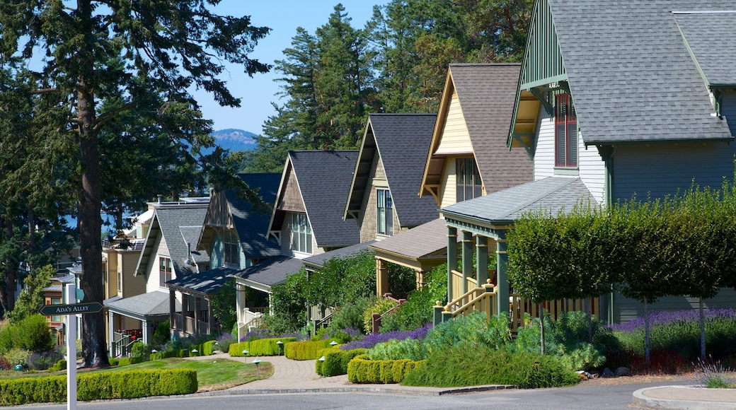 San Juan Island featuring a house, a small town or village and street scenes