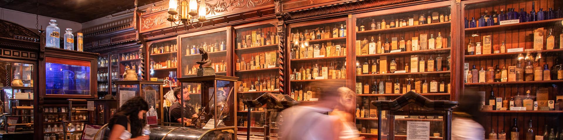 New Orleans Pharmacy Museum which includes interior views