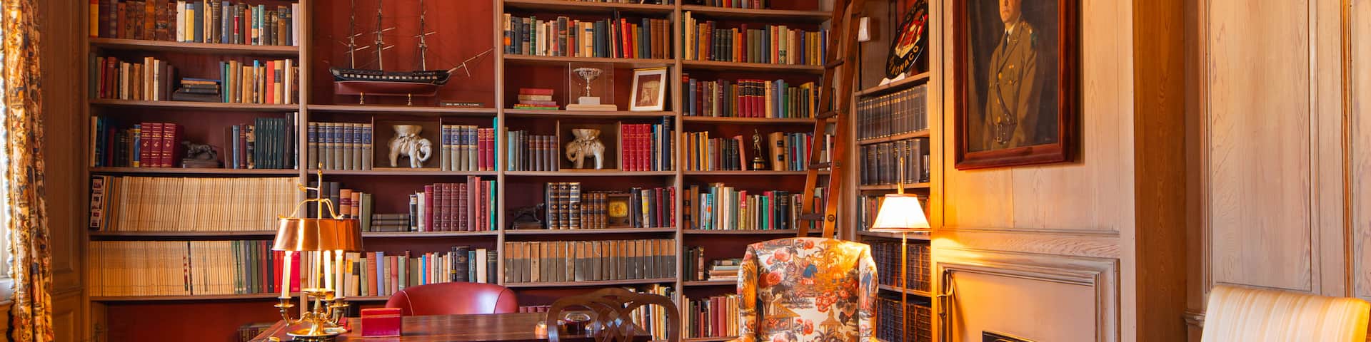 Historic New Orleans Collection showing interior views, a house and heritage elements