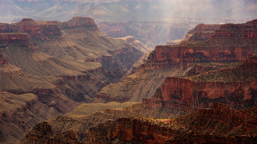 Grand Canyon showing a gorge or canyon and landscape views