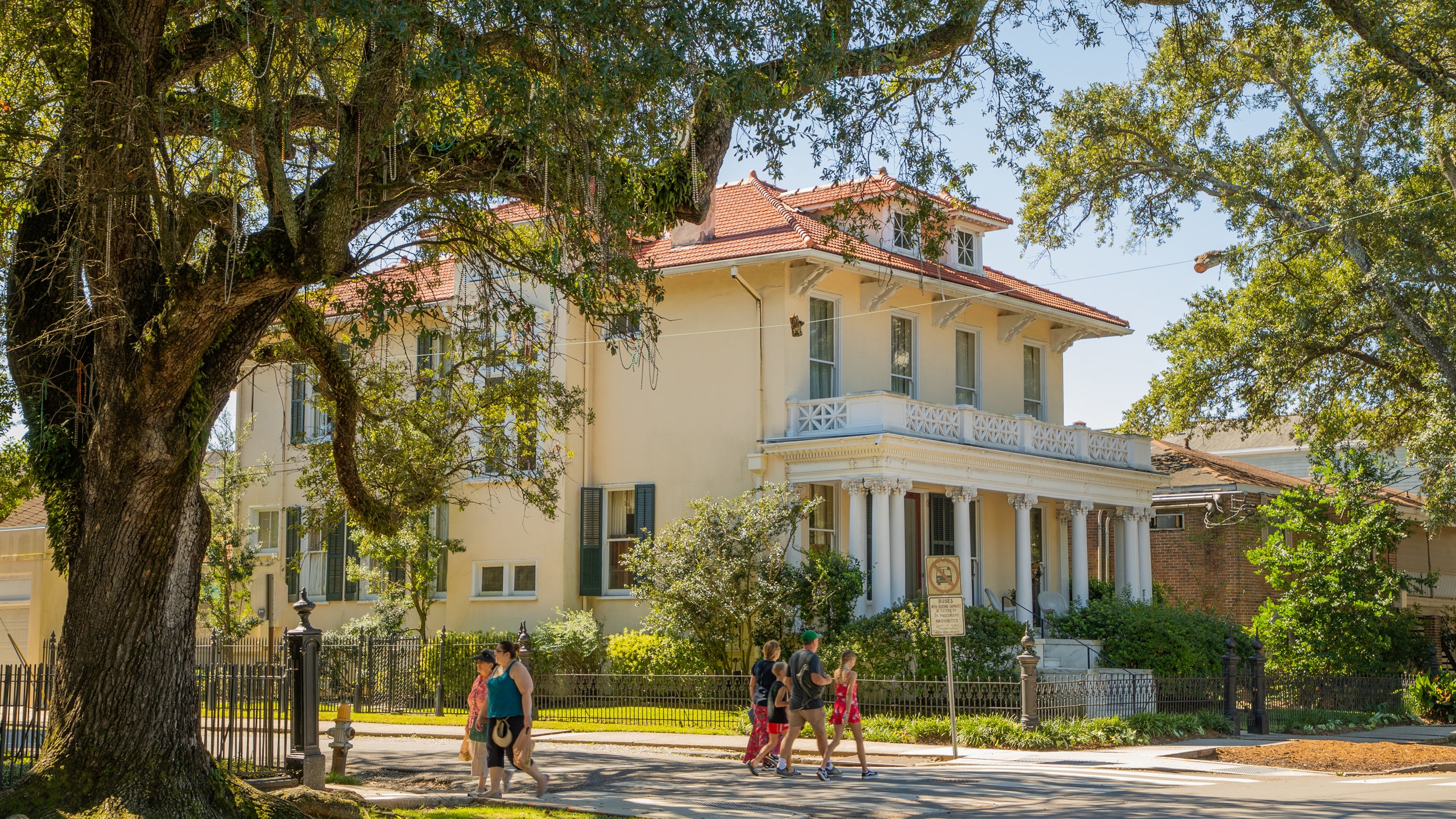 Garden District which includes street scenes