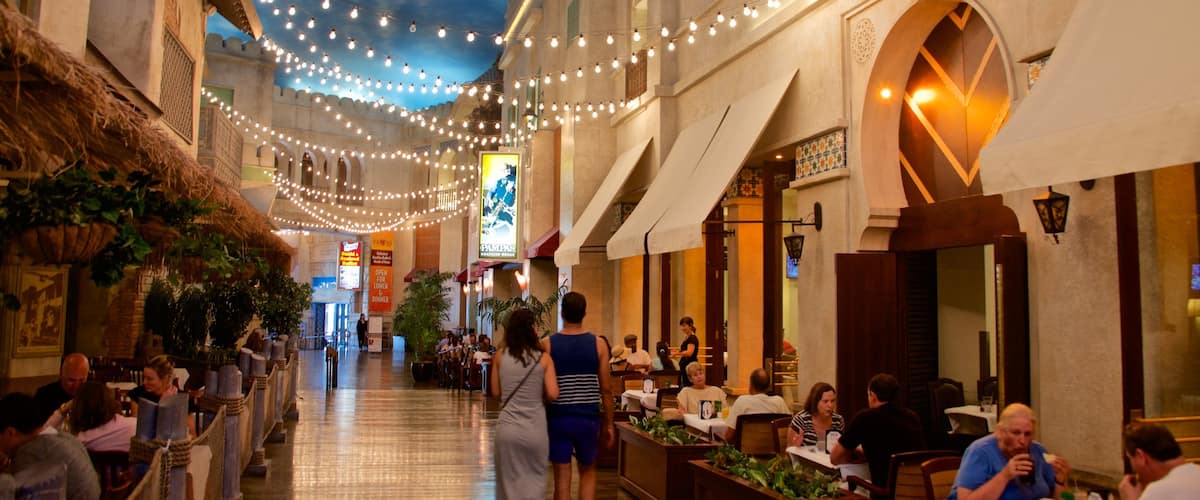 The Strip which includes shopping and interior views as well as a couple