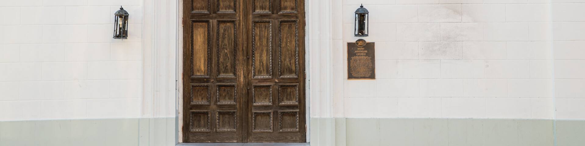 Saint Augustine Church showing heritage elements