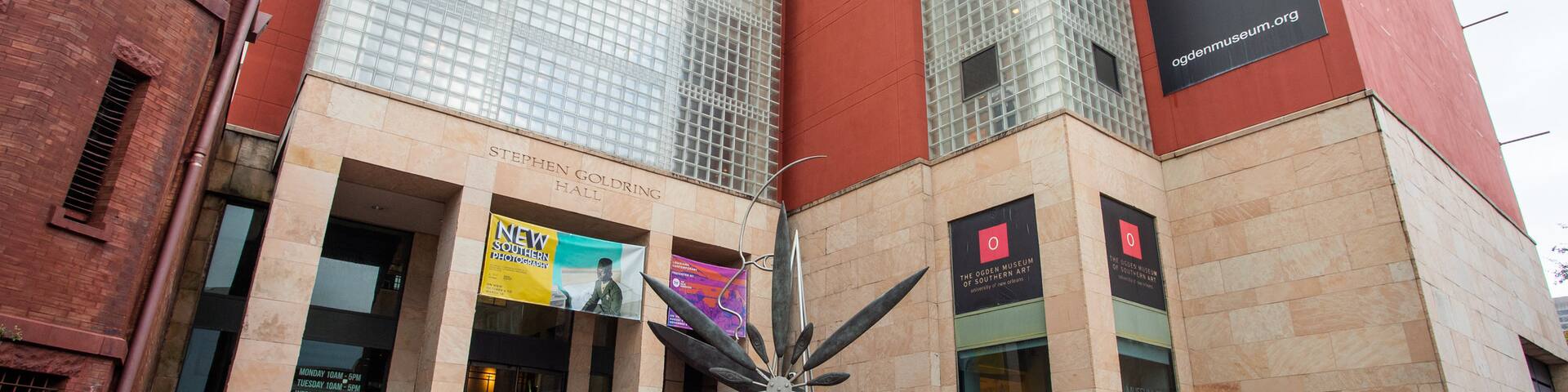 Ogden Museum of Southern Art which includes outdoor art