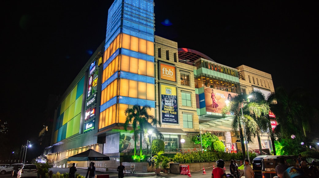 Korum Mall which includes night scenes