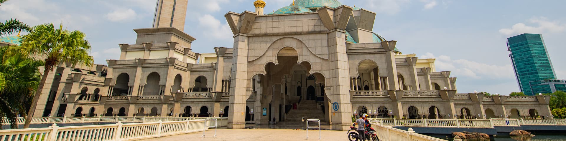 Federal Territory Mosque showing heritage architecture