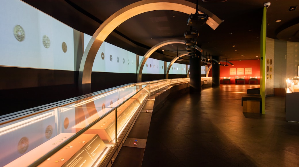 Bank Negara Money Museum showing interior views