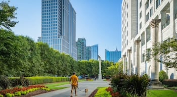 Federal Reserve Bank of Atlanta featuring a garden, a city and cuddly or friendly animals