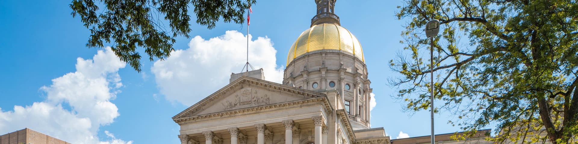 Georgia State Capitol which includes an administrative buidling and heritage architecture
