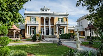 Belmont Mansion featuring a house and heritage elements