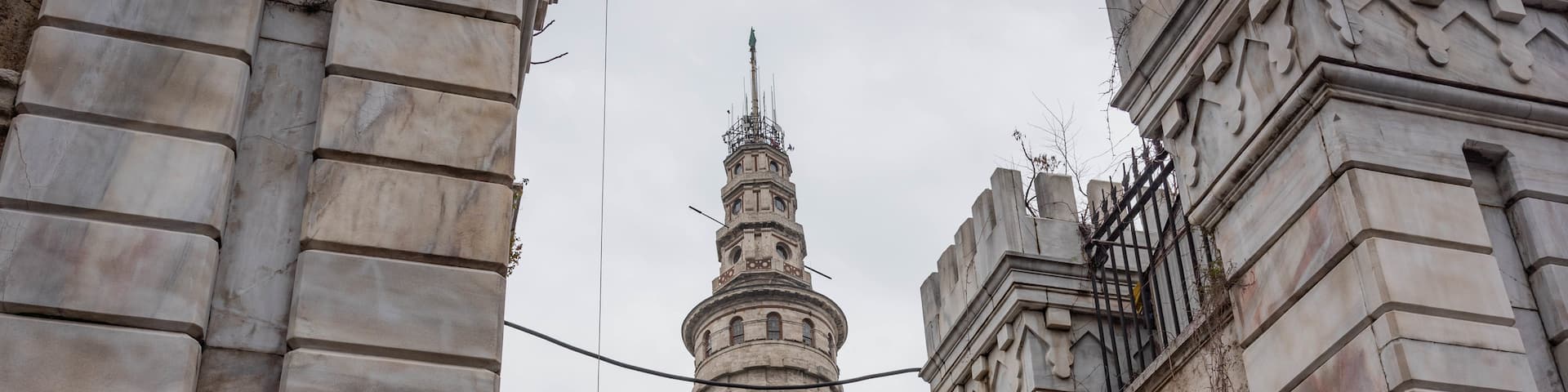 Beyazit Tower featuring heritage elements