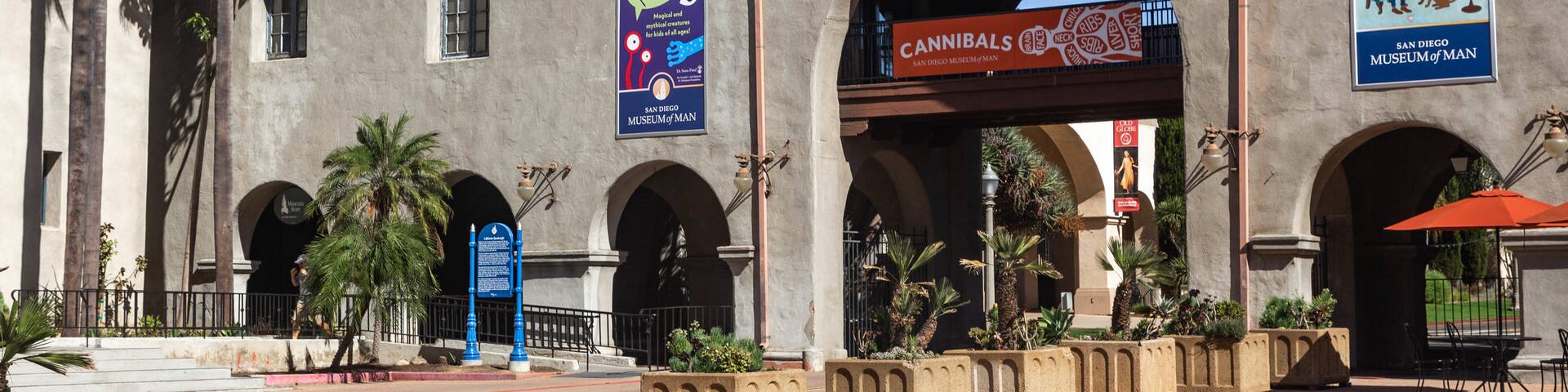 Museum of Man which includes signage