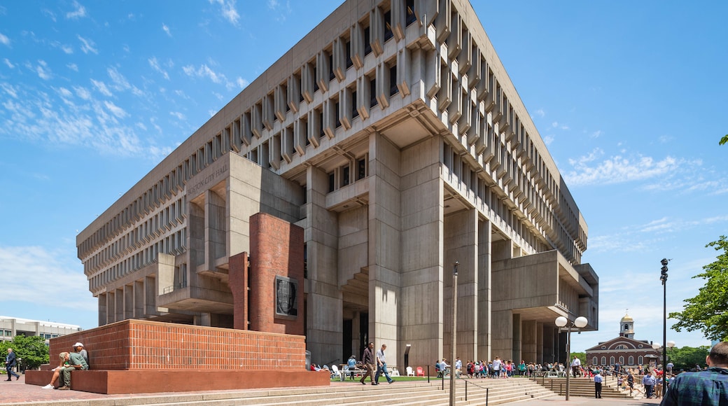 Boston City Hall which includes an administrative buidling