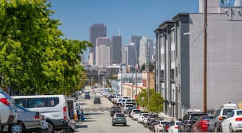 Anchor Brewing Company featuring a city