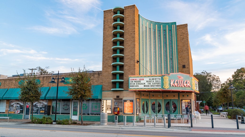 Kessler Theater showing signage