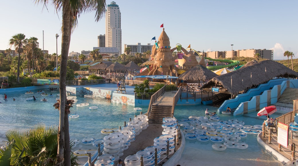 Parque acuático Beach Park at Isla Blanca