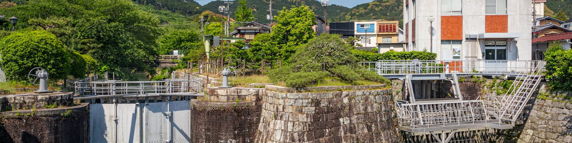 Lake Biwa Canal featuring a river or creek
