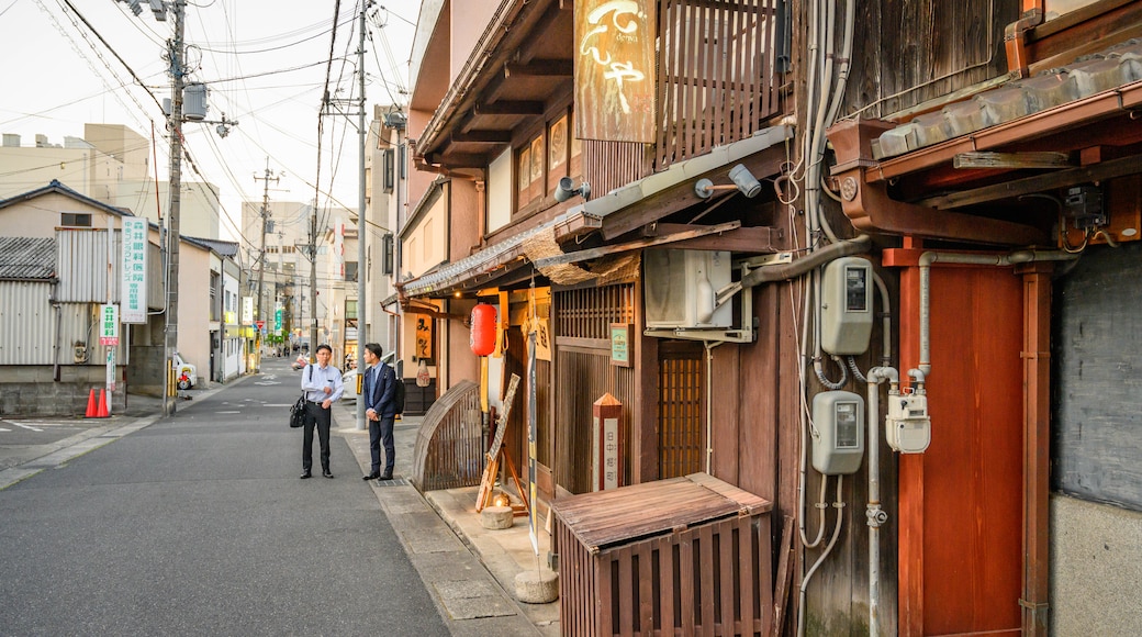 Otsu which includes street scenes as well as a couple