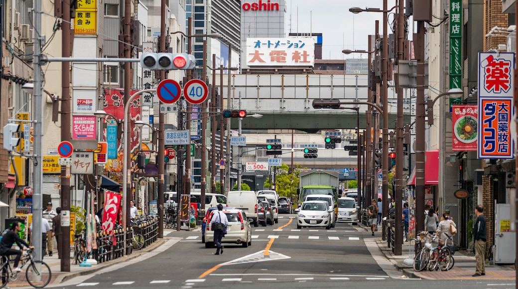 Sumiyoshi featuring a city