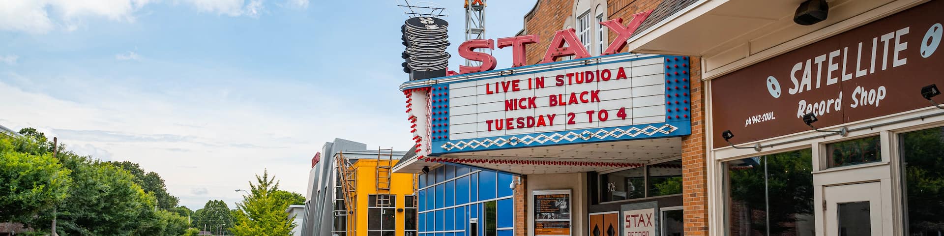 Stax Museum of American Soul Music showing signage