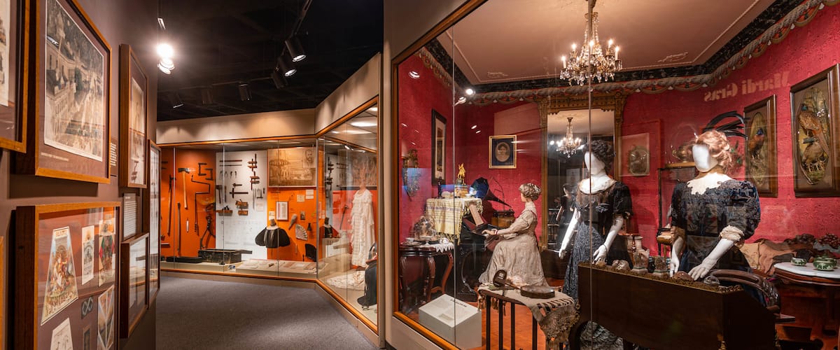 Pink Palace Museum showing interior views