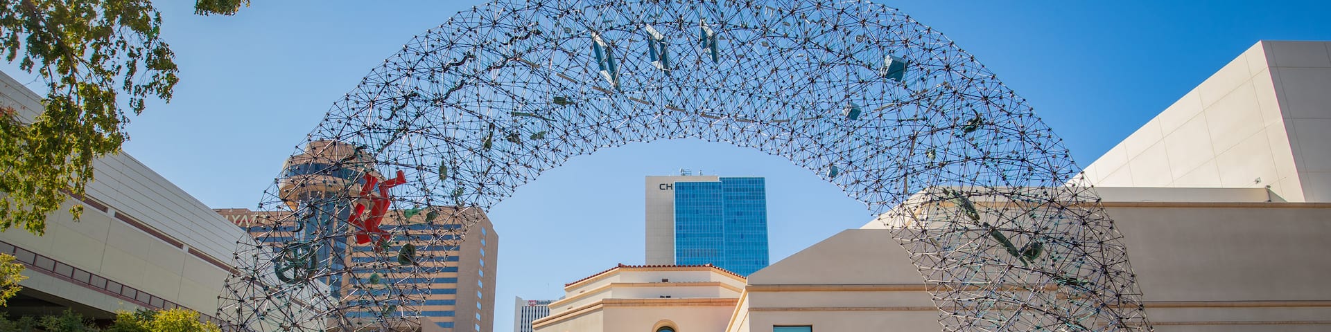 Herberger Theater Center which includes outdoor art