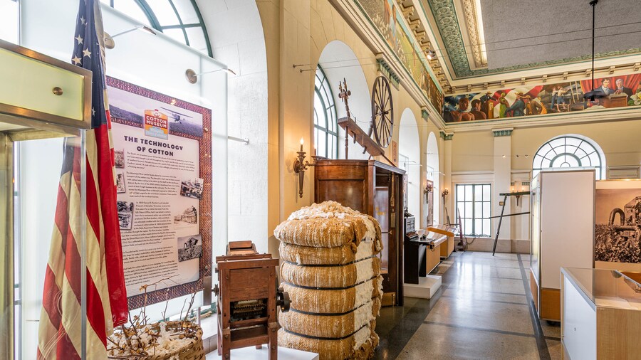 The Cotton Museum at the Memphis Cotton Exchange (musée du coton)